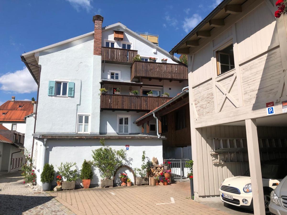 Altstadt Ferienwohnung Guade Zeit Füssen Eksteriør billede